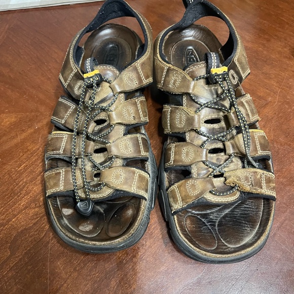Keen leather waterproof slip on hiking sandals - Picture 2 of 8